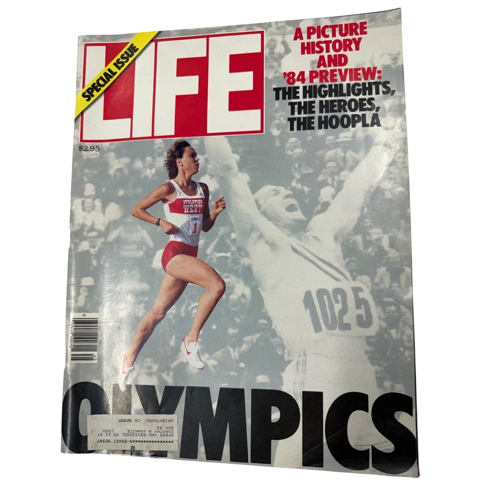 Vintage LIFE Magazine January 1984 Olympics Special Issue 84 Preview Highlights
